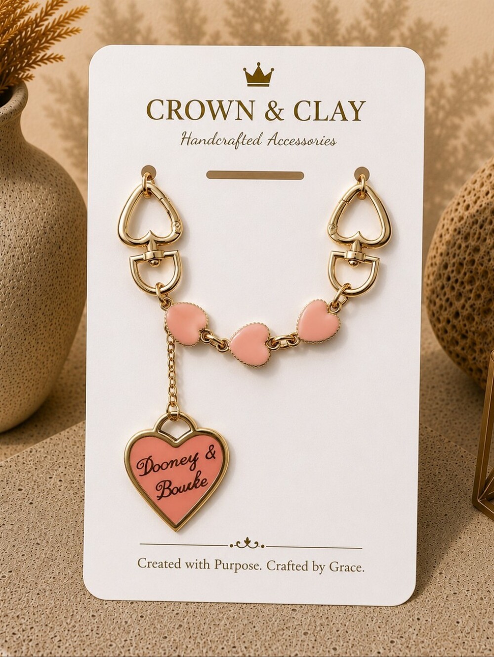 Dooney & Bourke Vintage Heart Charm - Picture 3 of 8